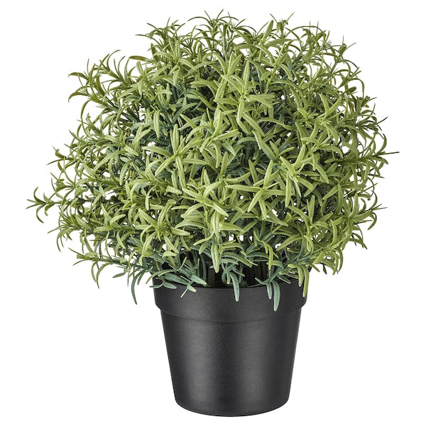 Ikea FEJKA - Artificial potted plant, Rosemary, 9 cm