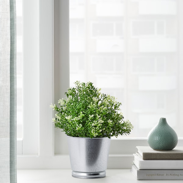 FEJKA - Artificial potted plant, thyme, 9 cm