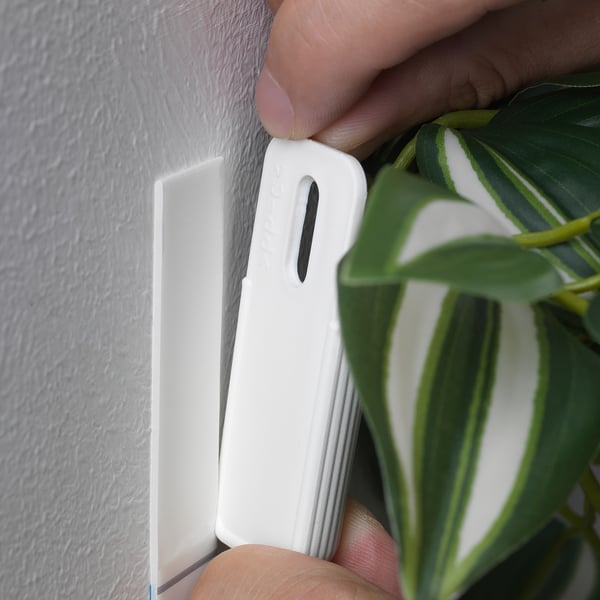 FEJKA artificial plant with wall holder, in/outdoor/green