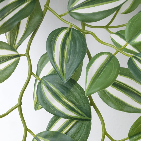 FEJKA artificial plant with wall holder, in/outdoor/green