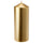 FENOMEN unscented pillar candle, gold-colour, 19 cm