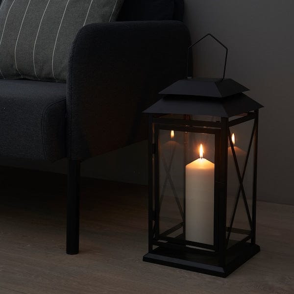 Ikea FENOMEN - Unscented pillar candle, natural, 19 cm