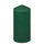 FENOMEN unscented pillar candle, green, 14 cm