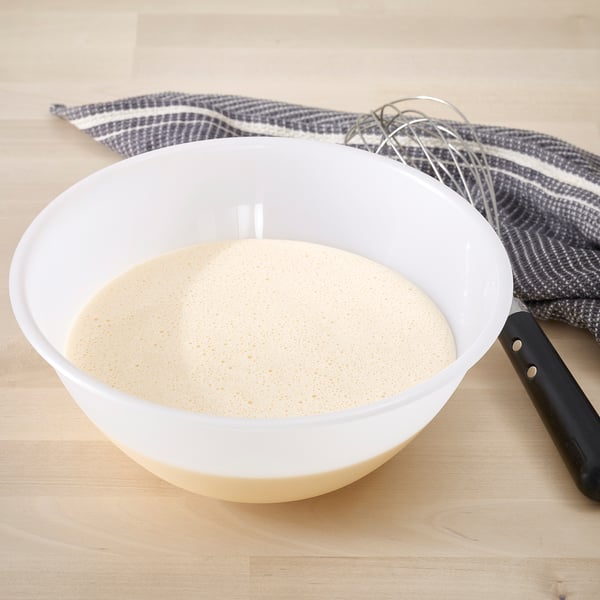 FIKADAGS mixing bowl, white, 2.2 l