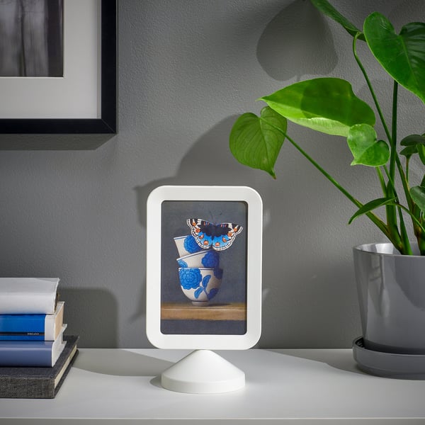 FIKONTRÄD frame, white, 10x15 cm