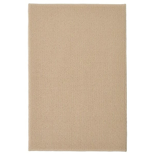 FINTSEN - Bath mat, beige, 40x60 cm