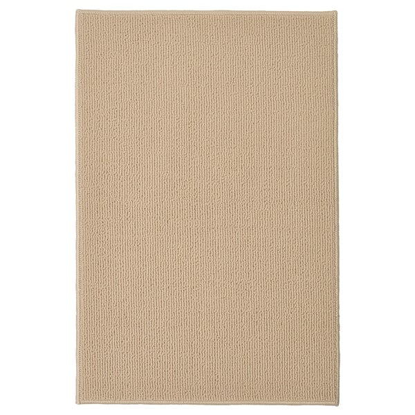 FINTSEN - Bath mat, beige, 40x60 cm