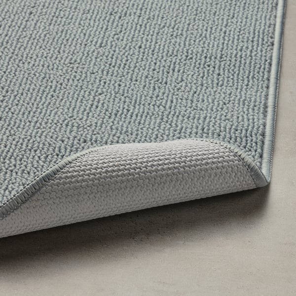 FINTSEN bath mat, grey, 40x60 cm
