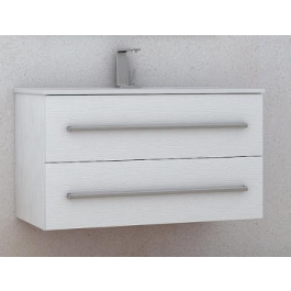 CABINET FIORANO 100 WHITE ASH