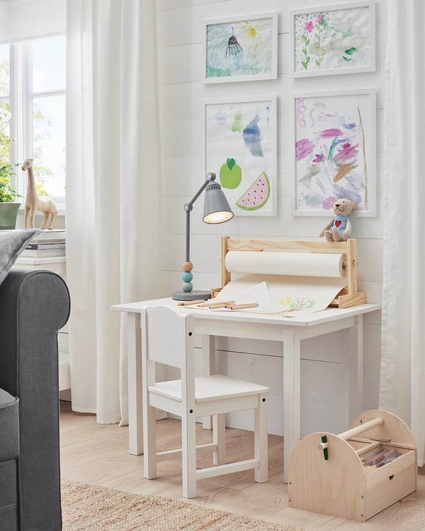 FISKBO frame, white, 30x40 cm
