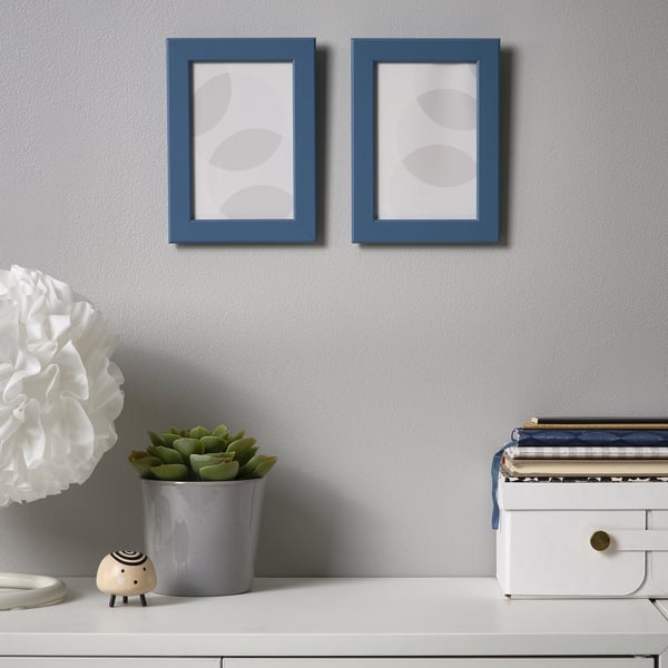 FISKBO - FISKBO Frame, dark grey-blue, 10x15 cm