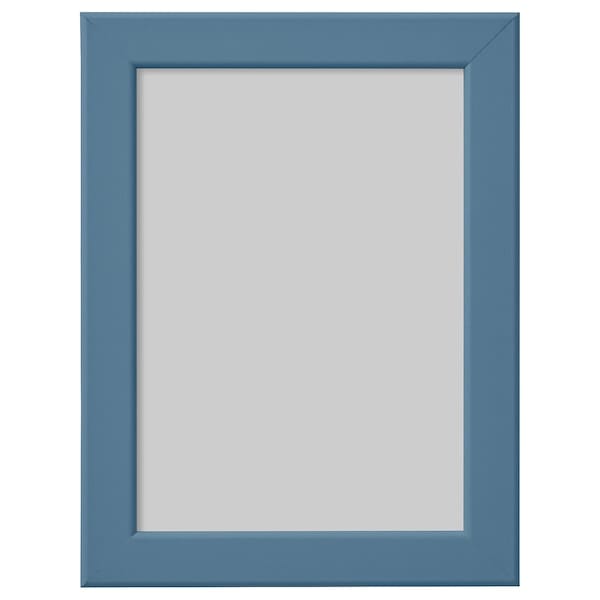 Ikea FISKBO - Frame, dark grey-blue, 13x18 cm