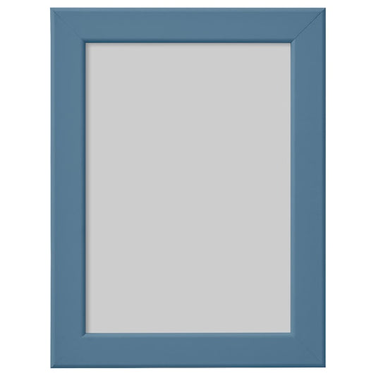 FISKBO - Frame, dark grey-blue, 13x18 cm