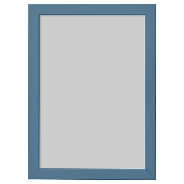 FISKBO frame, dark grey-blue, 21x30 cm
