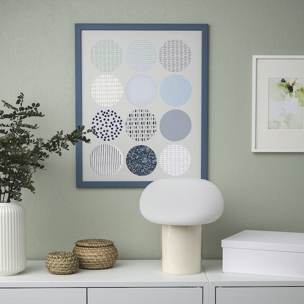 Ikea FISKBO - Frame, dark grey-blue, 40x50 cm