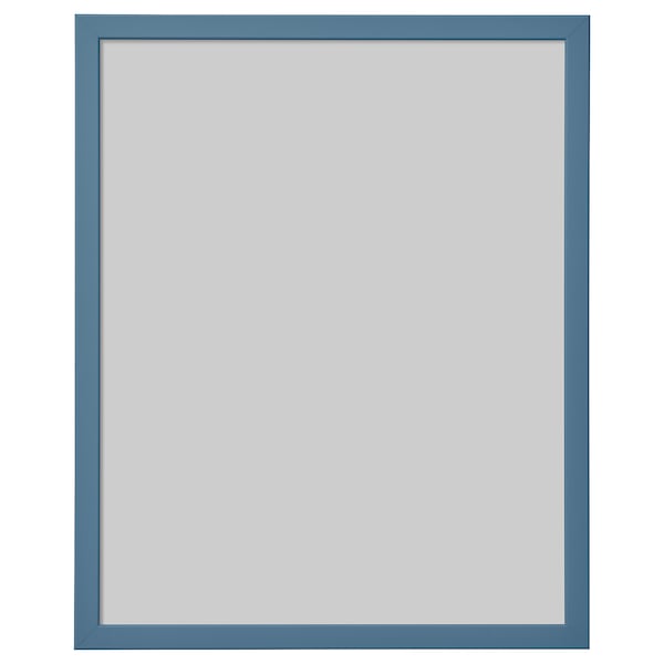 FISKBO - Frame, dark grey-blue, 40x50 cm