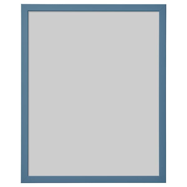 FISKBO - Frame, dark grey-blue, 40x50 cm