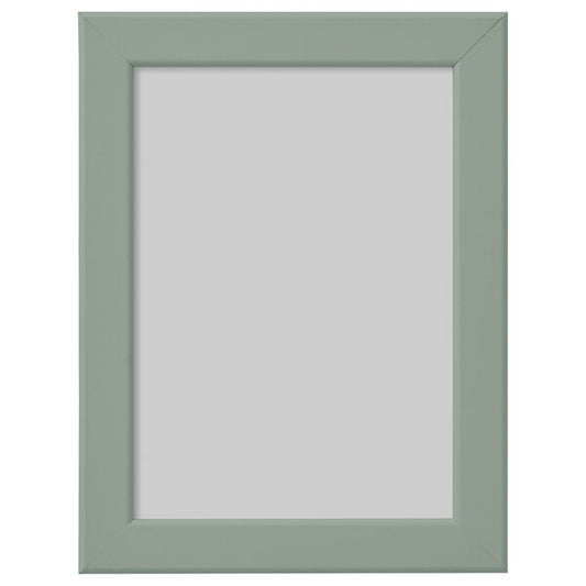 FISKBO - Frame, light grey-green, 13x18 cm