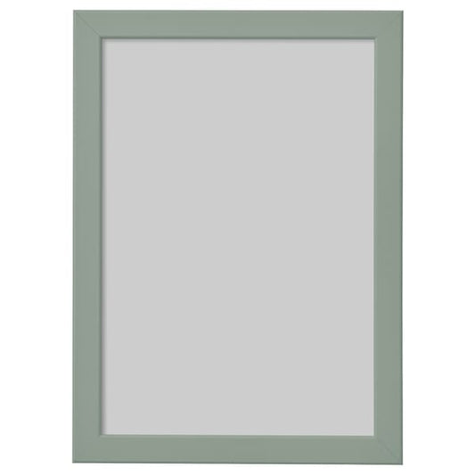 FISKBO - Frame, light grey-green, 21x30 cm