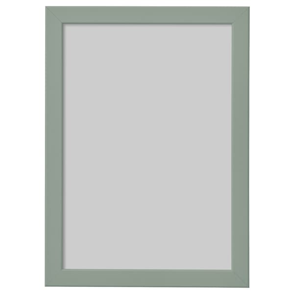FISKBO - Frame, light grey-green, 21x30 cm