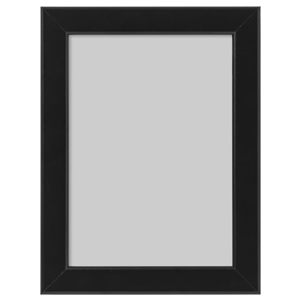 FISKBO frame, black, 13x18 cm