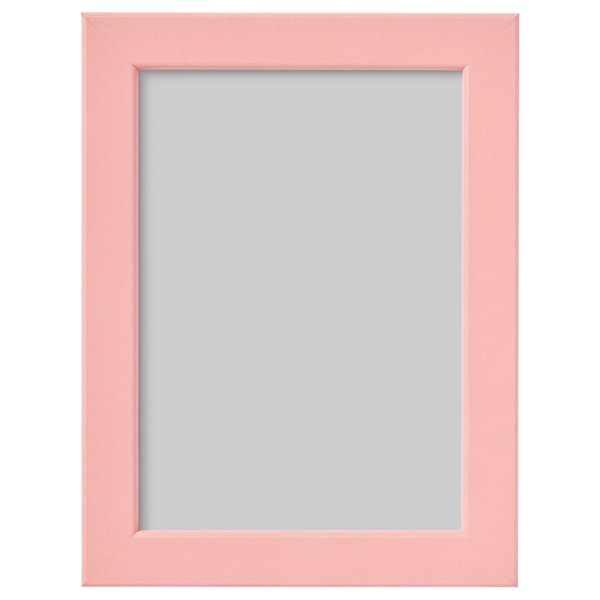 FISKBO - Frame, light pink, 13x18 cm