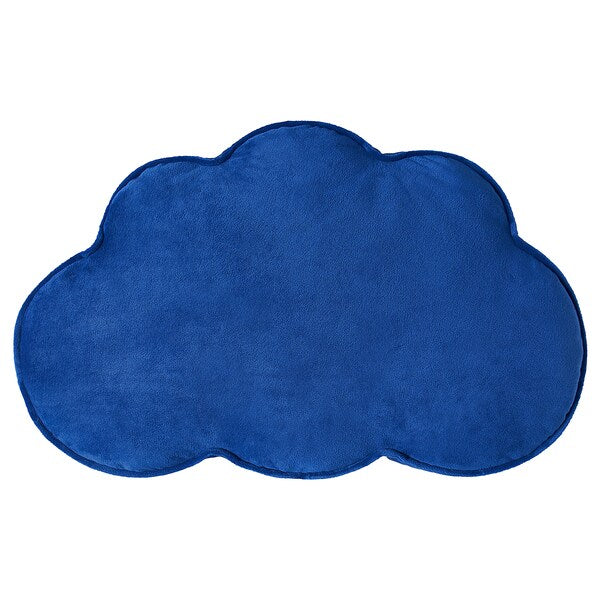 FISKUV - Cushion, cloud/blue