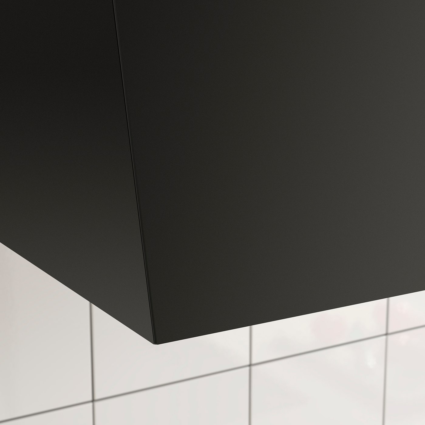 FIVELSBO wall mounted extractor hood, IKEA 300 black, 1.2 mx56.0 cm