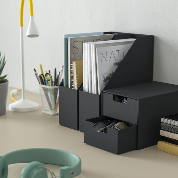 FJÄDERHARV - FJÄDERHARV Magazine file, anthracite
