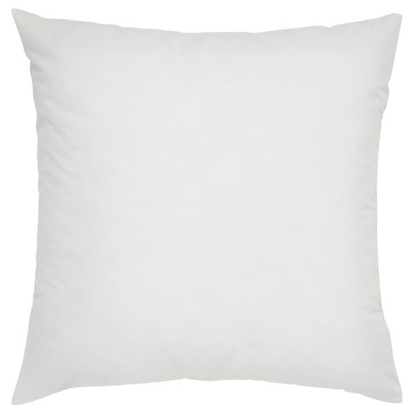 FJÄDRAR cushion pad, off-white, 50x50 cm