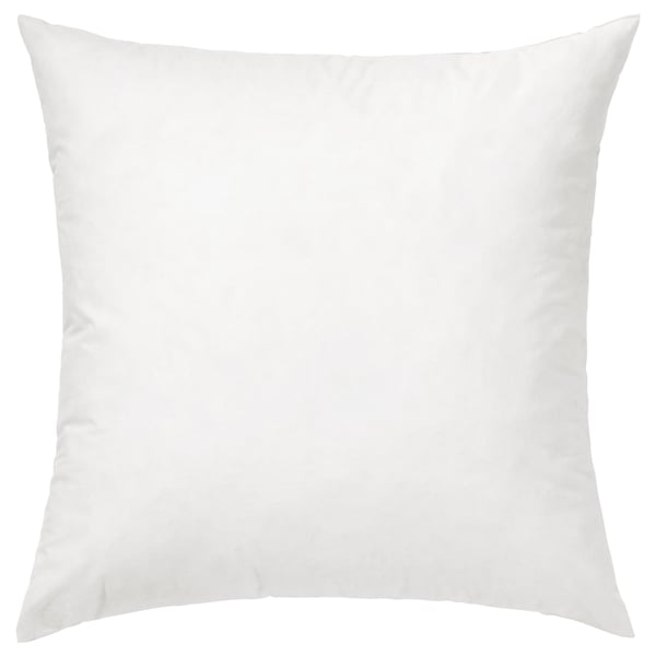 FJÄDRAR cushion pad, off-white, 65x65 cm