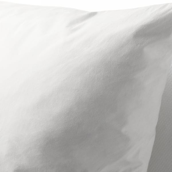FJÄDRAR cushion pad, off-white, 65x65 cm
