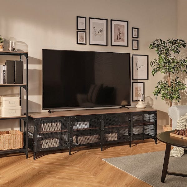 Ikea FJÄLLBO - TV cabinet, black,198x45x54 cm