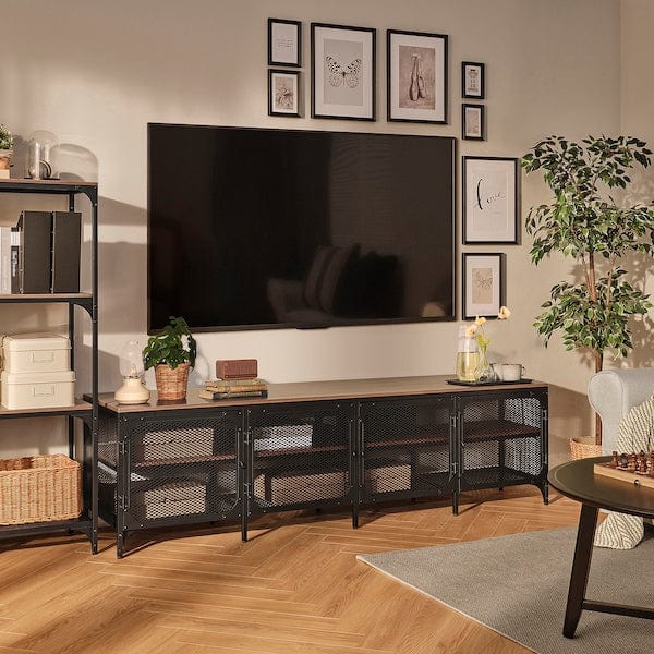 Ikea FJÄLLBO - TV cabinet, black,198x45x54 cm