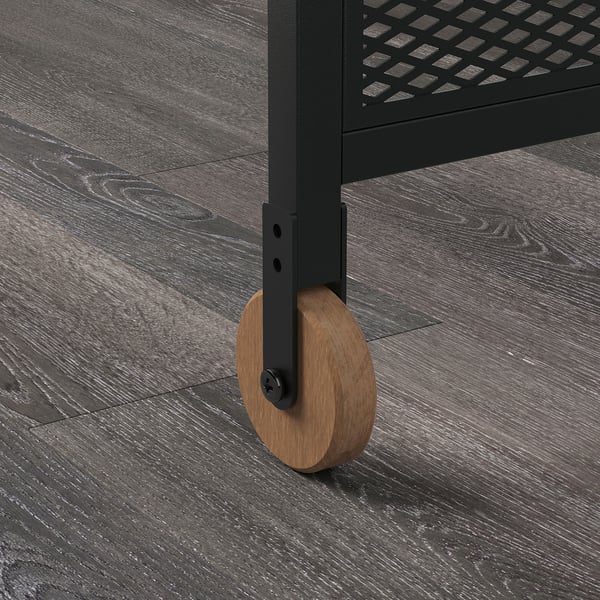 FJÄLLBO - Laptop table, black, 100x36 cm