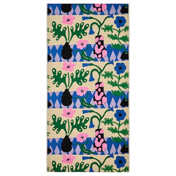Ikea FJÄLLDRABA - Pre-cut fabric, multicolour, 150x300 cm