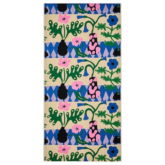 Ikea FJÄLLDRABA - Pre-cut fabric, multicolour, 150x300 cm