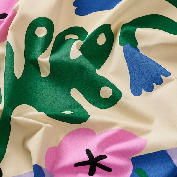 Ikea FJÄLLDRABA - Pre-cut fabric, multicolour, 150x300 cm