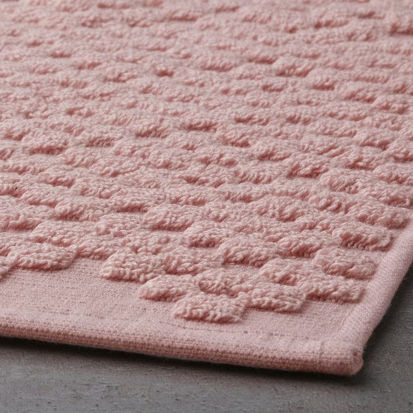 Ikea FJÄLLKATTFOT - Bath mat, pale pink, 50x80 cm