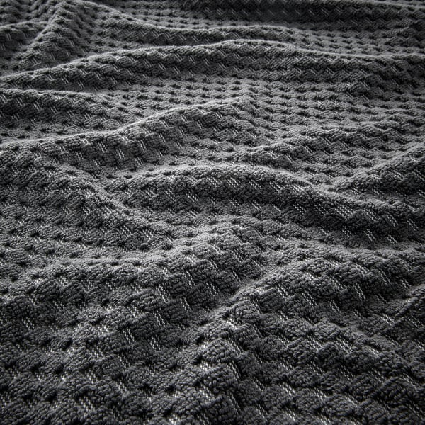 FJÄLLSTARR - Towel, dark grey,50x100 cm