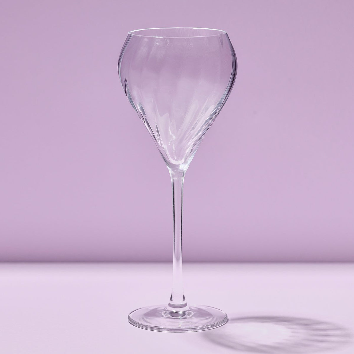 FJÄLLUGGLA champagne glass, clear glass, 23 cl, 4 pack