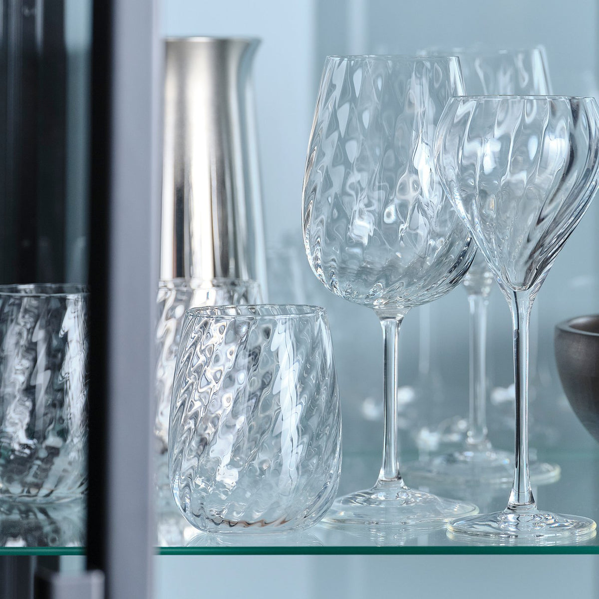 FJÄLLUGGLA wine glass, clear glass, 49 cl, 4 pack