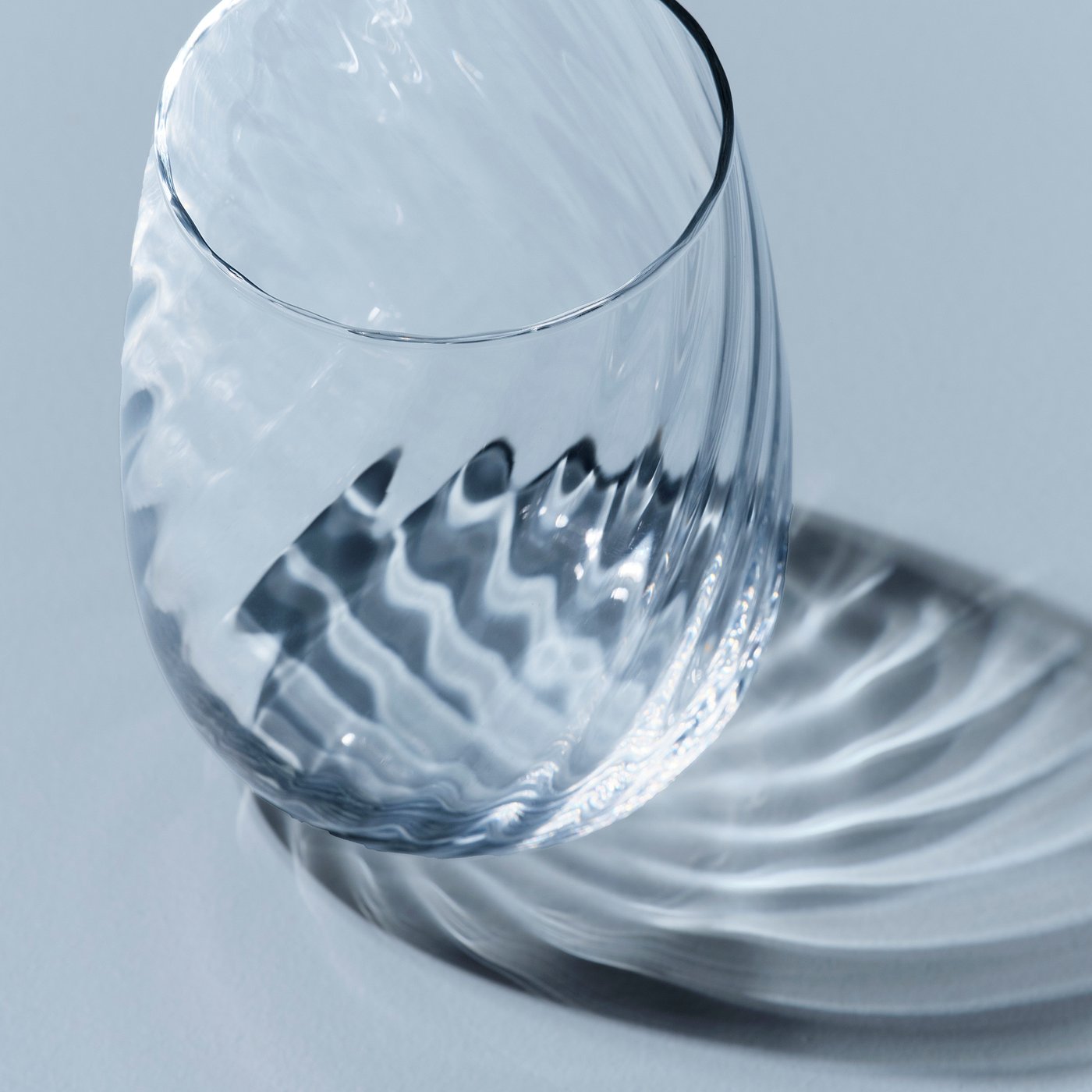 FJÄLLUGGLA glass, clear glass, 37 cl, 4 pack