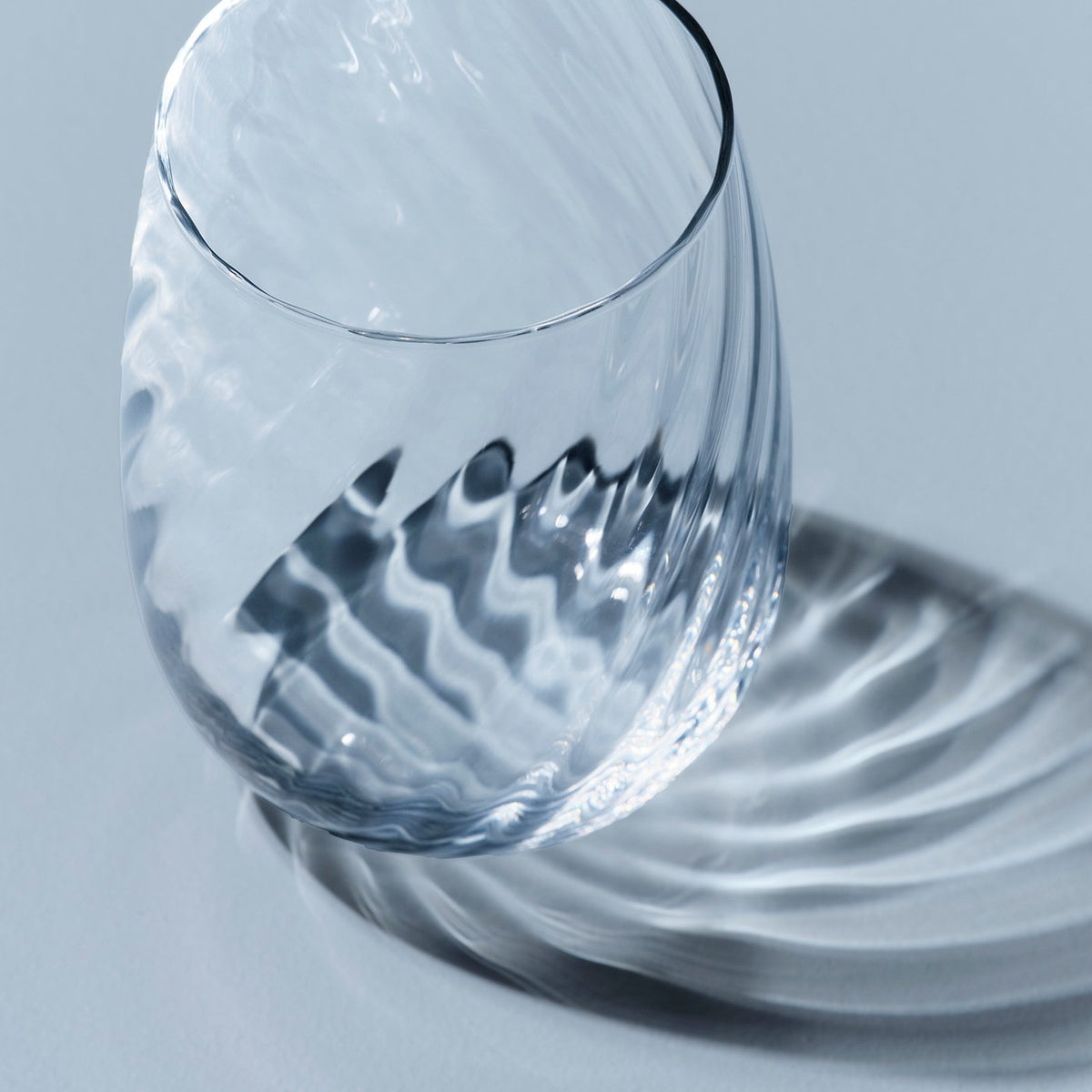 FJÄLLUGGLA glass, clear glass, 37 cl, 4 pack