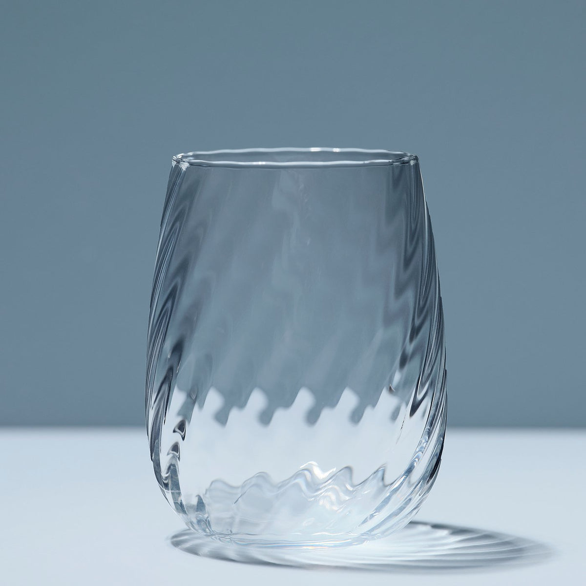 FJÄLLUGGLA glass, clear glass, 37 cl, 4 pack