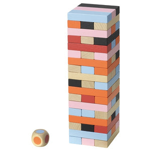 FJÄLLVRÅK stacking game, 54 pack