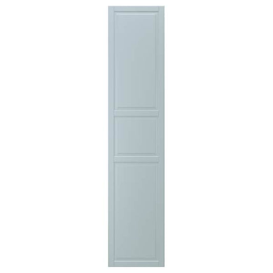 Ikea FJÄREHALS - Door with hinges, light grey-blue, 50x229 cm