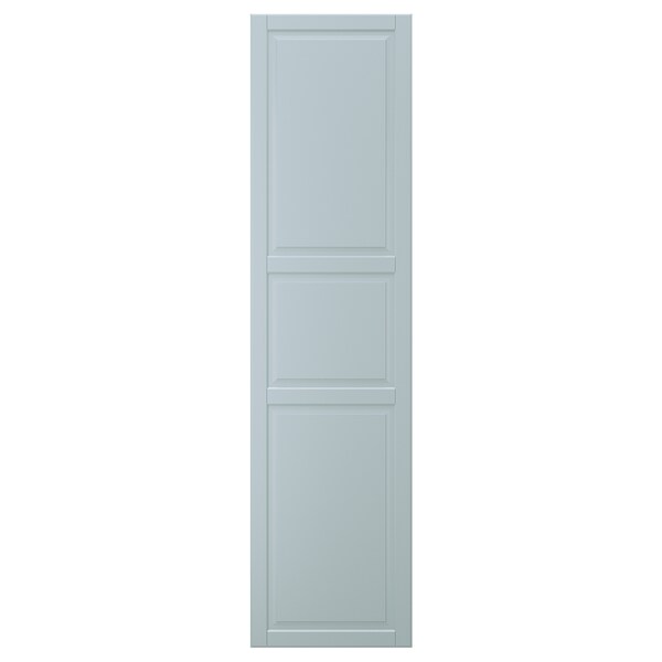 FJÄREHALS - Door, light grey-blue, 50x195 cm