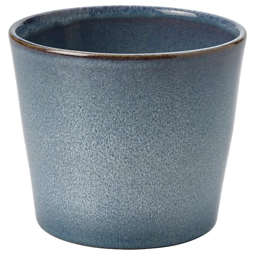 FJÄRILSBUSKE - FJÄRILSBUSKE Plant pot, in/outdoor/blue, 19 cm