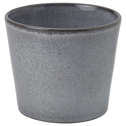 FJÄRILSBUSKE - FJÄRILSBUSKE Plant pot, in/outdoor/grey, 9 cm